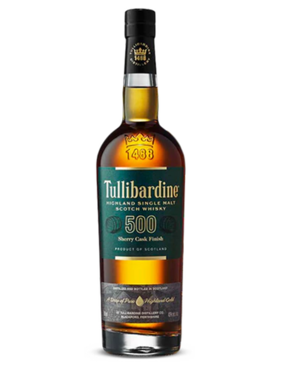 Tullibardine 500 Sherry Cask Finish Highland Single Malt Whisky 43°