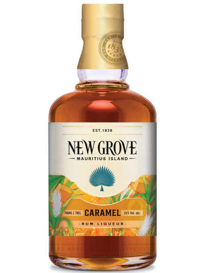 New Grove Caramel Rum Liqueur of Mauritius 26°