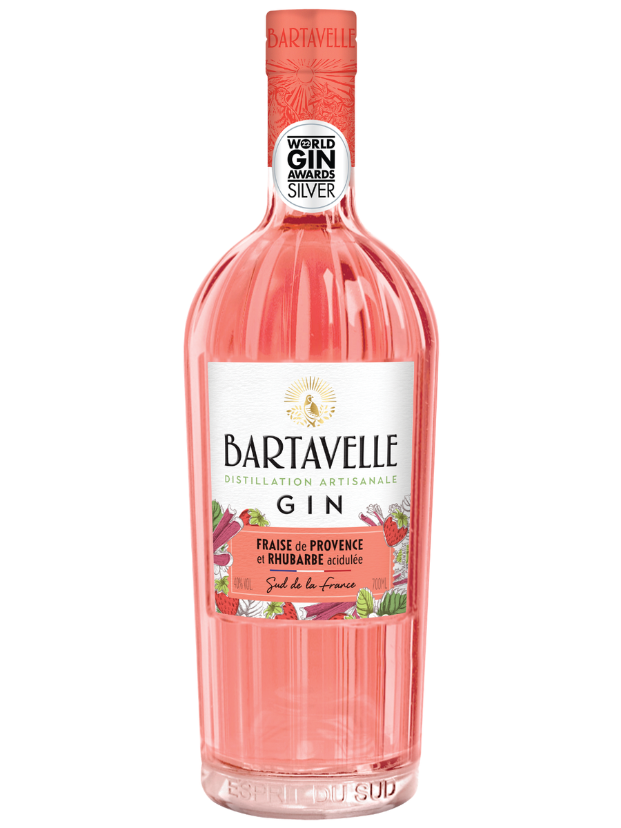 Bartavelle Fraise & Rhubarbe Gin de Provence 40°