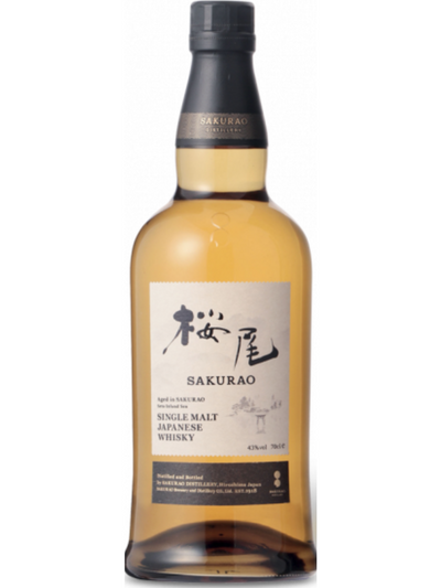 Sakurao Single Malt Japanese Whisky 43°