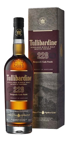 Tullibardine 228 Burgundy Cask Finish Highland Single Malt Scotch Whisky