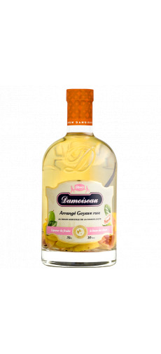 Damoiseau Rhum Arrangé Goyave Rose