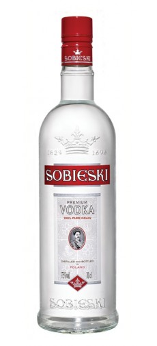 Vodka Sobieski - N°1 en Pologne 70cl