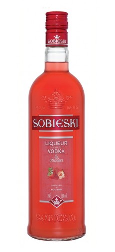 Vodka Sobieski & Fraise