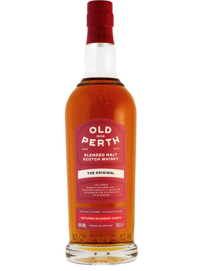 Morrison Old Perth Original Sherry Wood Cask Matured Blended Malt Scotch Whisky 46°
