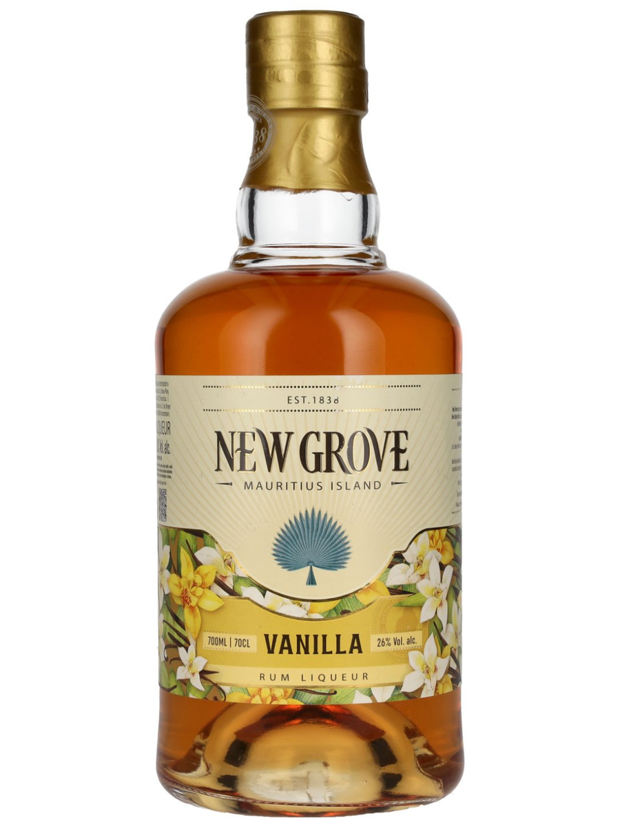 New Grove Vanilla Rum Liqueur of Mauritius 26°