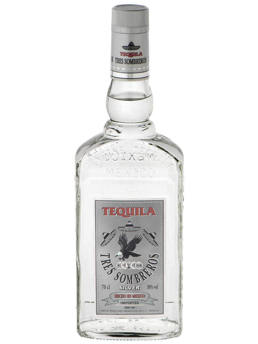 Tequila Tres Sombreros 38°