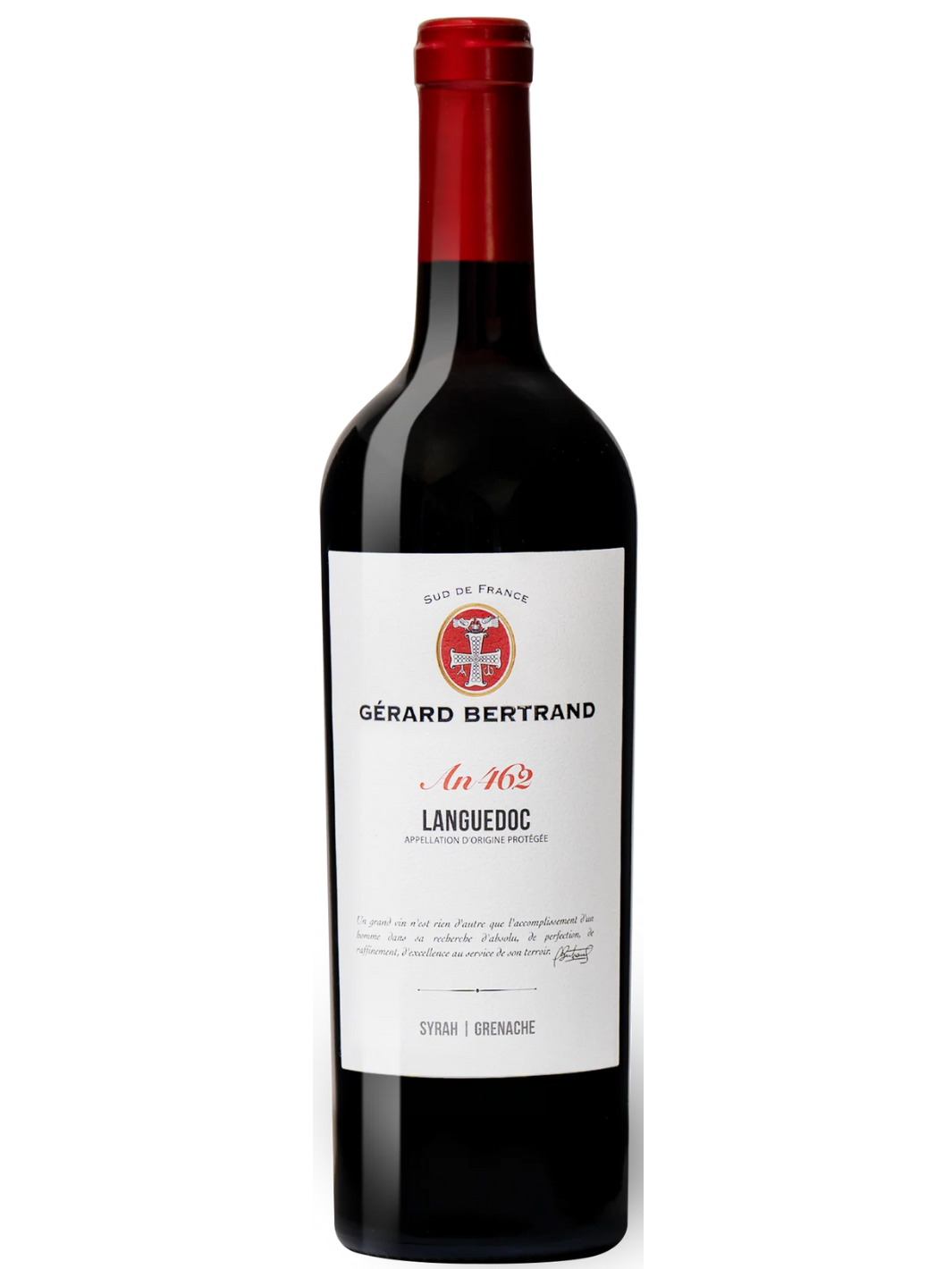 Gérard Bertrand Languedoc ''An 462'' Héritage